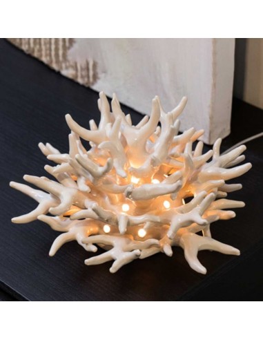 Lampada Fondali Arancione con Luce Led EM? 9,5(H) Cm