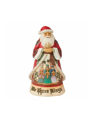 Babbo Natale con i re Magi Jim Shore 24(H) cm