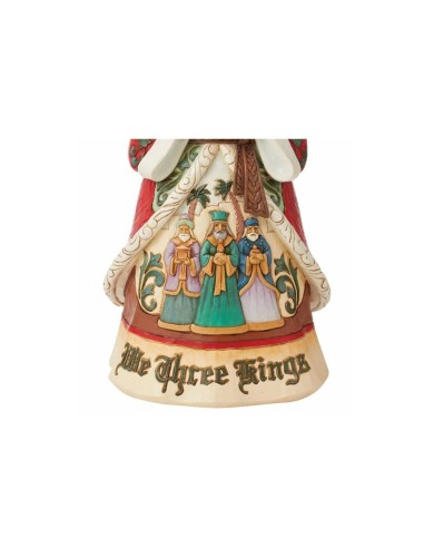 Babbo Natale con i re Magi Jim Shore 24(H) cm