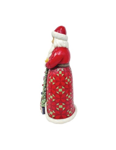 Babbo Natale con albero di Natale Jim Shore 25,5(H) cm