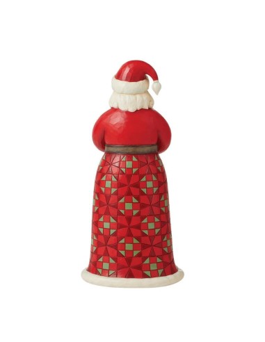 Babbo Natale con albero di Natale Jim Shore 25,5(H) cm