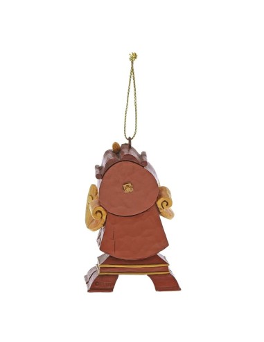 Statuetta orologio Cogsworth Jim Shore - Disney Traditionss
