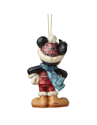 Topolino Glitterato natalizio Jim Shore - Disney Traditions