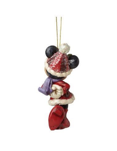 Minnie Glitterata natalizia Jim Shore - Disney Traditions