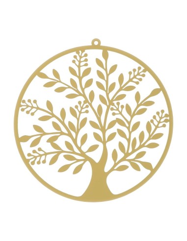 Albero della vita traforato dorato Hervit