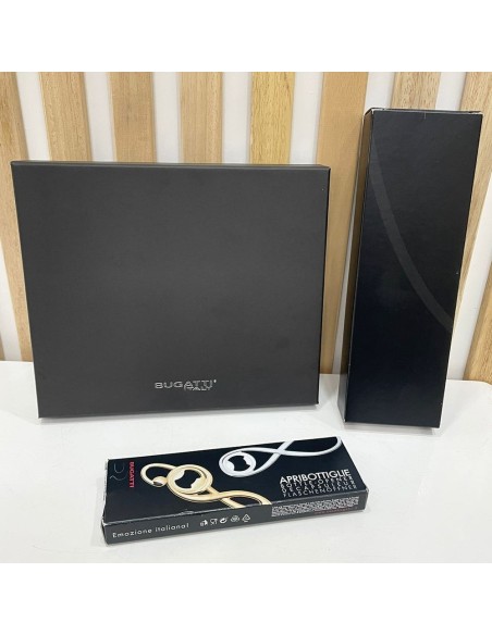Pinza Insalata Kiss cromata con manico Bianco Bugatti