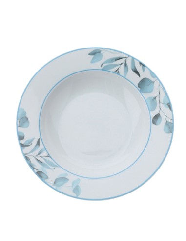 Servizio da Tavola Piatti Botanic Blu Hervit 18 pezzi