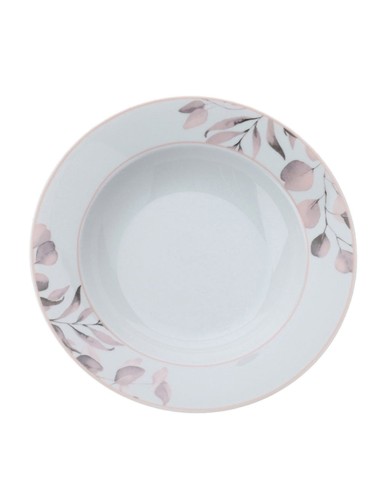 Servizio da Tavola Piatti Botanic Rosa Hervit 18 pezzi