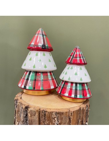 Albero di Natale Tartan Montemaggi 19(H) cm