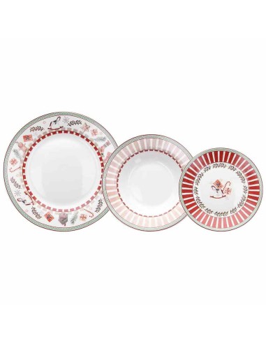 Servizio da Tavola Piatti Natalizi Atollo Vintage Andrea Fontebasso 18 pezzi
