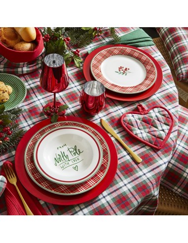 Servizio da tavola Piatti Natalizi North Pole Andrea Fontebasso 18 pezzi
