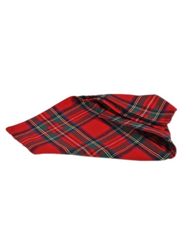 Runner natalizio tartan rosso Montemaggi