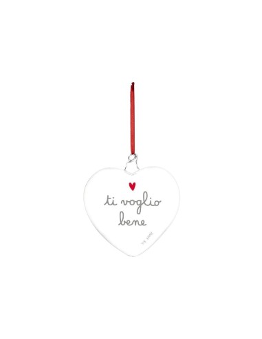 Cuore natalizio grande Ti voglio Bene Simple Day