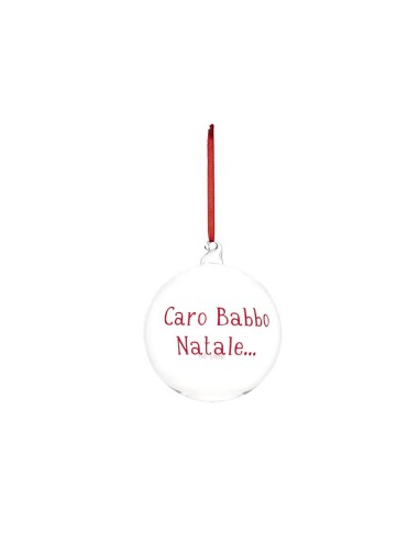 Sfera natalizia Caro Babbo Natale Simple Day