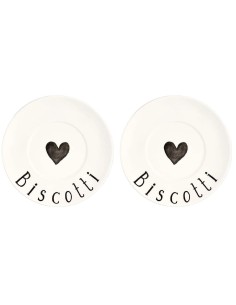 Set 2 Piattini Biscotti Simple Day 2