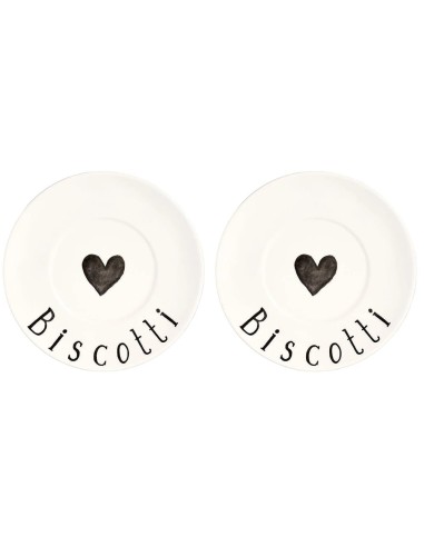 Set 2 Piattini Biscotti Simple Day