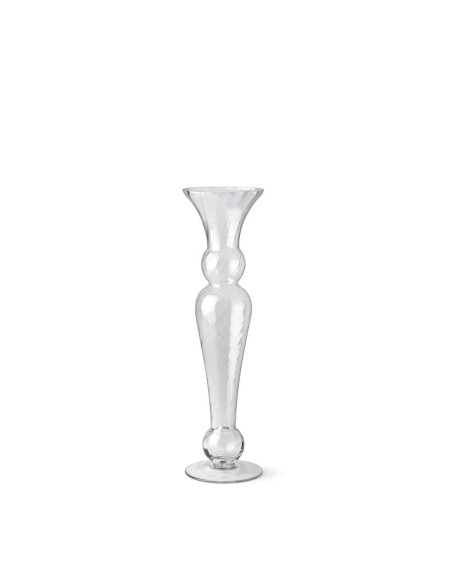 Vaso Torchon in Vetro Soffiato Hervit 50(H) cm