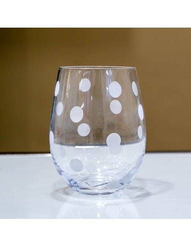 Fade set 6 Bicchieri per acqua trasparenti assortiti