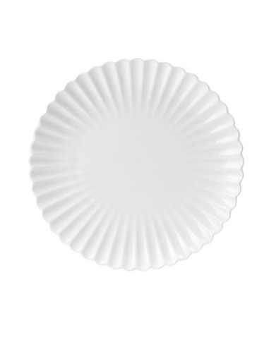 Fade Servizio piatti da tavola 18 pezzi Margherita bianco