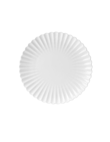 Fade Servizio piatti da tavola 18 pezzi Margherita bianco