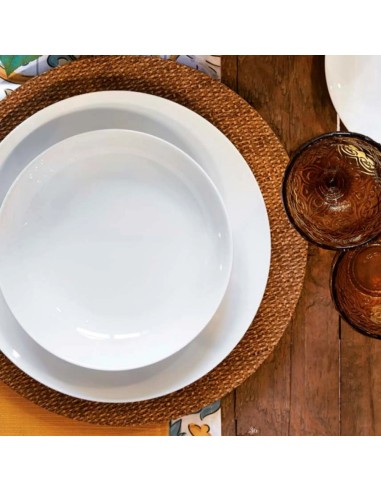 Fade Servizio piatti da tavola 18 pezzi Smart bianco Fade Servizio piatti da tavola 18 pezzi Smart bianco