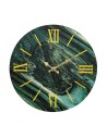 Orologio in vetro temperato con effetto marmo a strisce Montemaggi