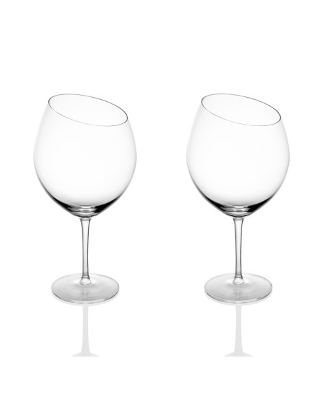 IVV Set 2 calici No? vino rosso Bordeaux