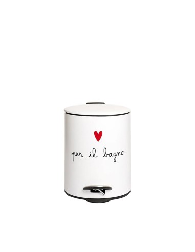 Pattumiera bianca Per il bagno Simple Day