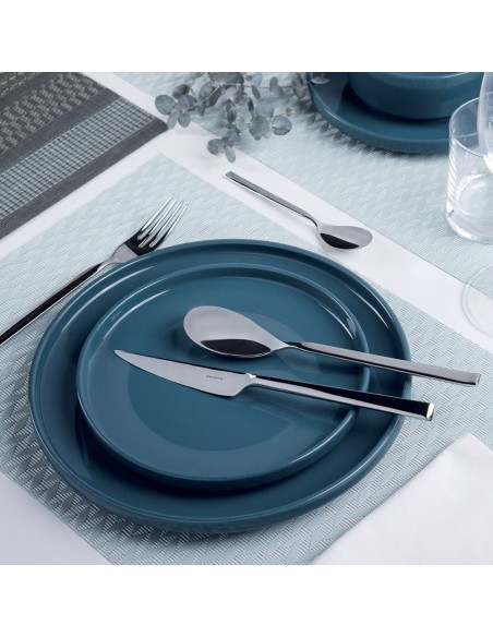 Servizio completo 24 posate PURO in acciaio inox Bugatti