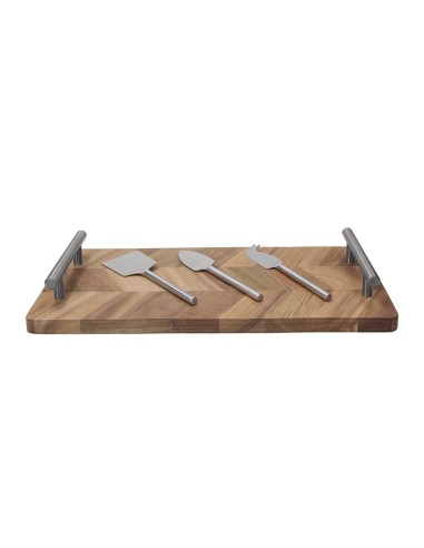 Tagliere in legno con palette Tognana