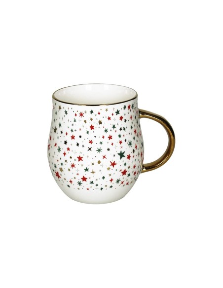 Tazza natalizia con stelle New Milk Tognana