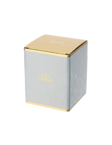 Sfera natalizia con perline glitterate Hervit