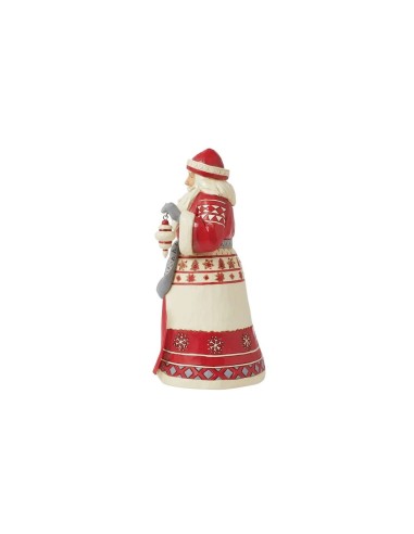 Babbo Natale Nordico con borsa giocattoli Jim Shore