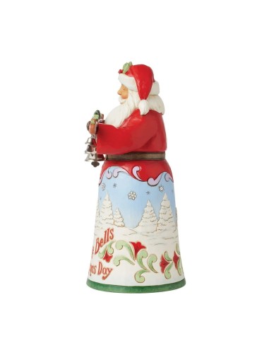 Babbo Natale con campanelle Jim Shore