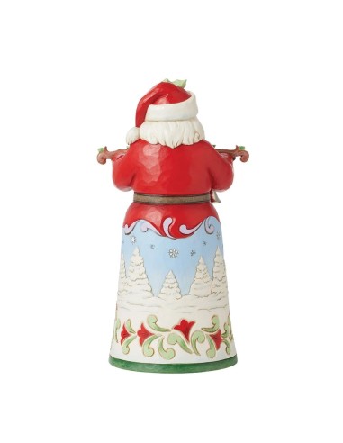 Babbo Natale con campanelle Jim Shore