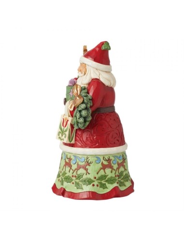 Babbo Natale con regali natalizi Jim Shore Prima Edizione