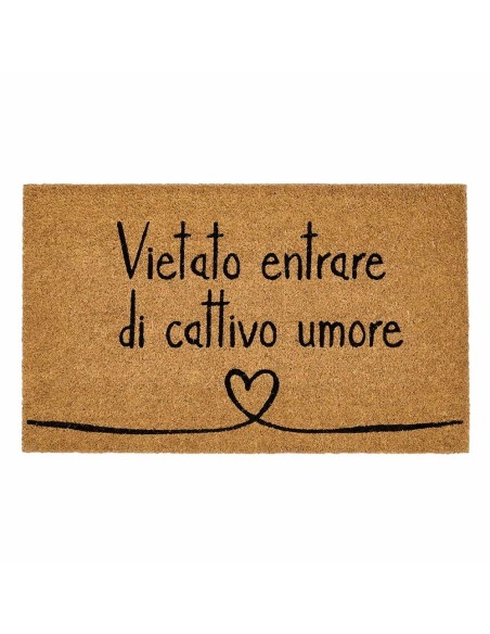 Zerbino Vietato entrare di cattivo umore Simple Day