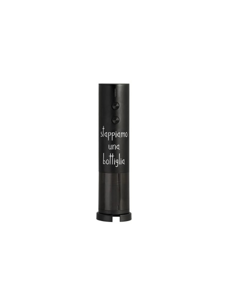 Apribottiglie elettrico Stappiamo nero Simple Day