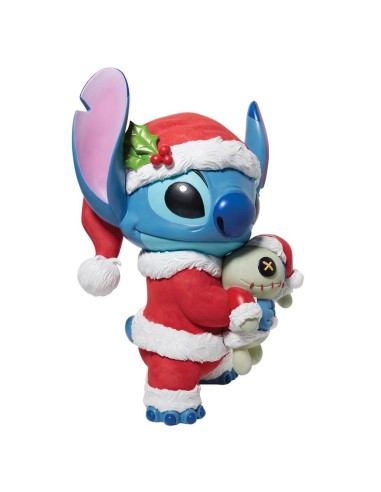 Stitch Statua Grande in Costume da Babbo Natale con Souillon-Disney