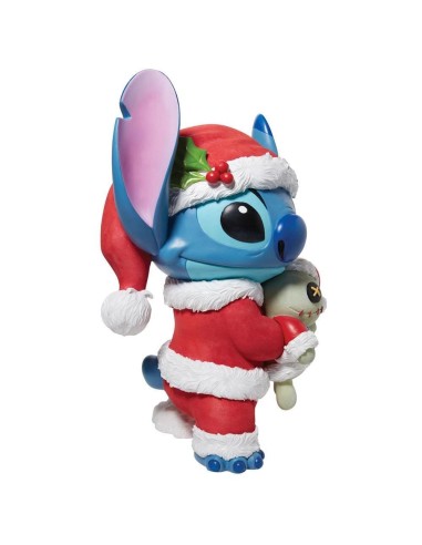 Stitch Statua Grande in Costume da Babbo Natale con Souillon-Disney