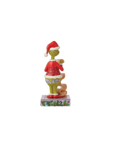 Il Grinch con lista buoni e cattivi Jim Shore