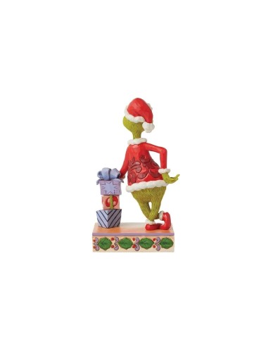 Il Grinch sui regali natalizi Jim Shore