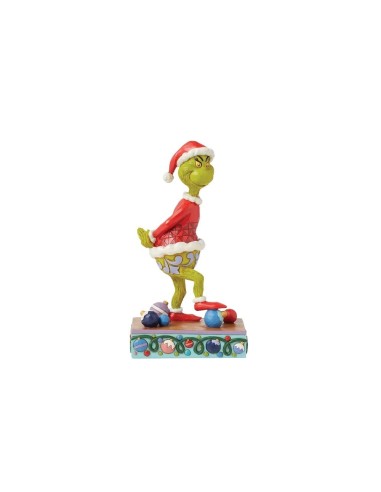 Il Grinch che calpesta gli ornamenti Jim Shore