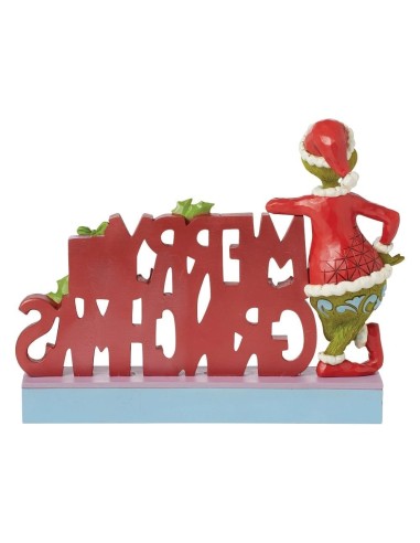 Statuetta Grinch in Merry Grinchmas Jim Shore