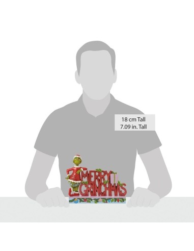 Statuetta Grinch in Merry Grinchmas Jim Shore