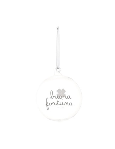 Sfera natalizia Buona Fortuna Simple Day