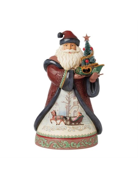 Babbo Natale con Albero di Natale Jim Shore