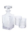 Hervit Set bottiglia brandy+2 bicchieri Dallas