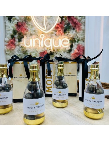 Bomboniera Bottiglia portaconfetti Champagne Moët Chandon