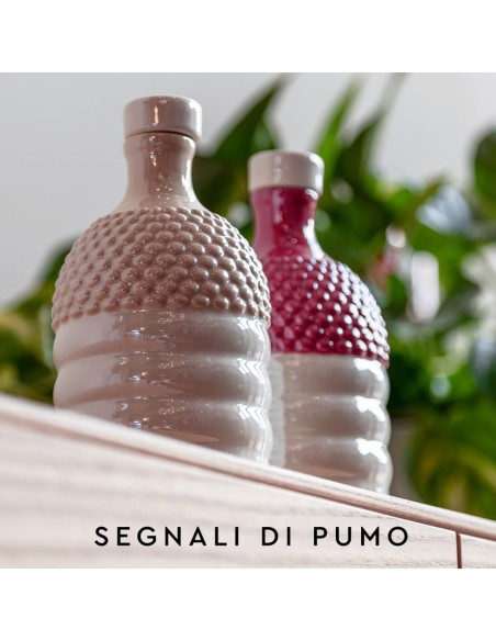 Bottiglia Avana e Bianco Segnali di Pumo EMÒ 500 ml